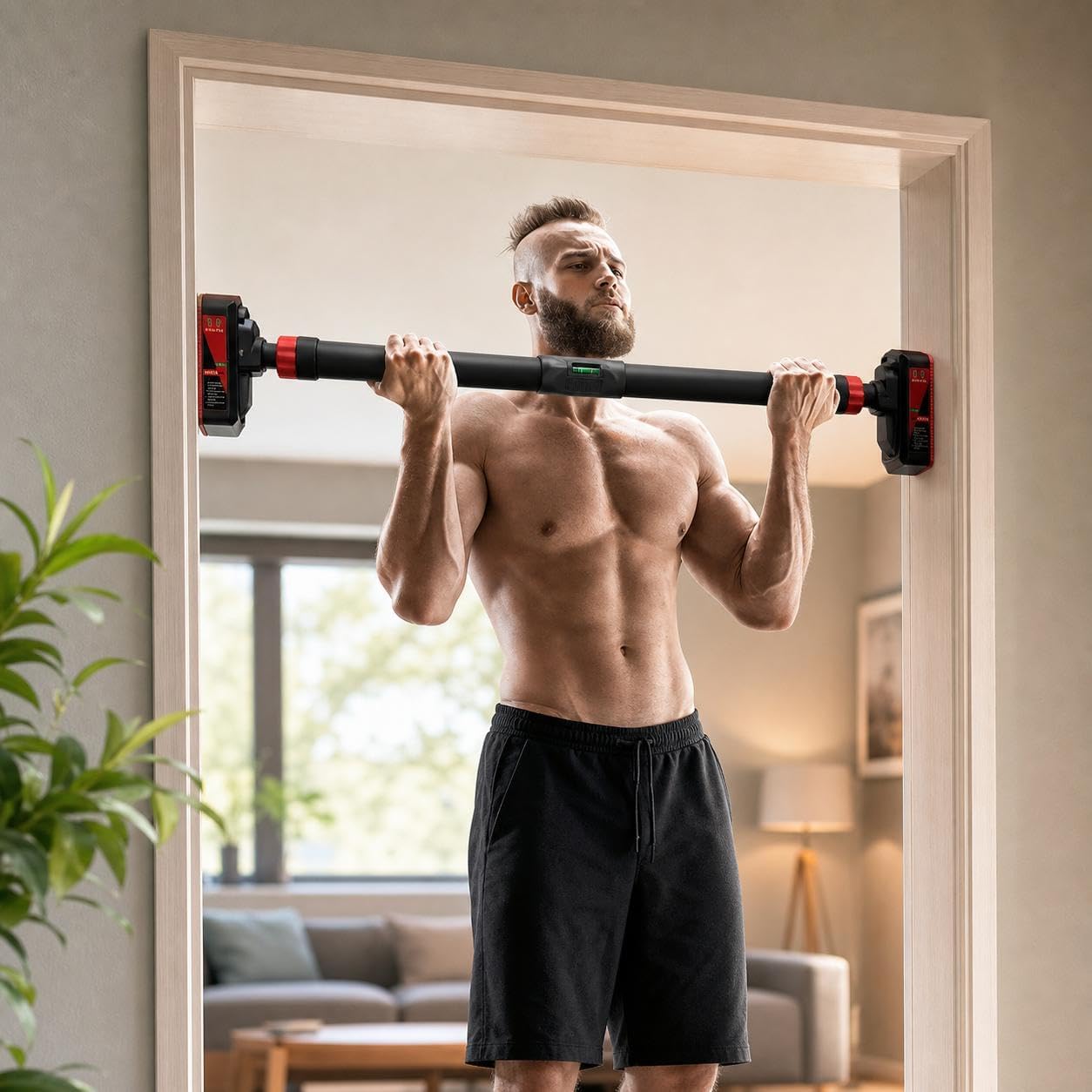 Pull Up Bar - Kapı Çerçevesi İçin Çekiç Barı, Güvenlik