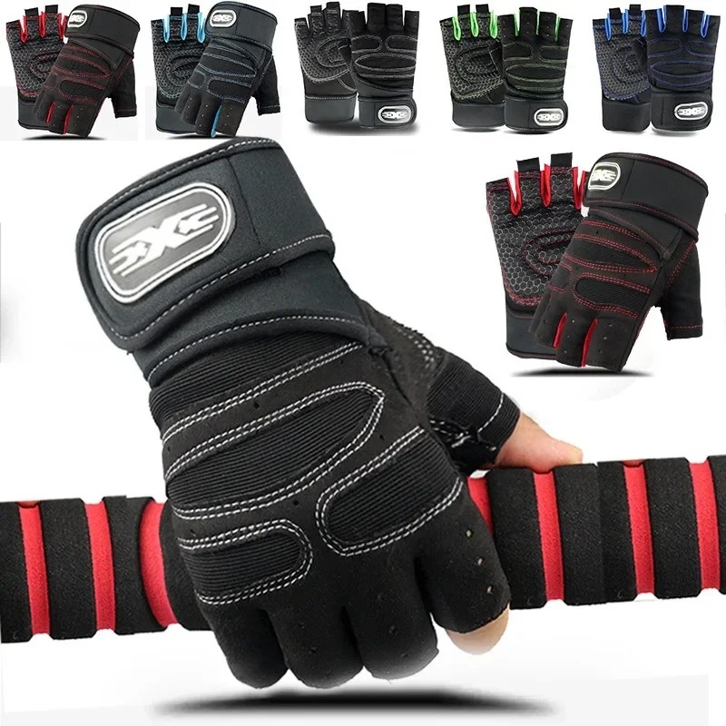 Weightlifting Gloves - Erkekler ve Kadınlar için Uzun Bilek