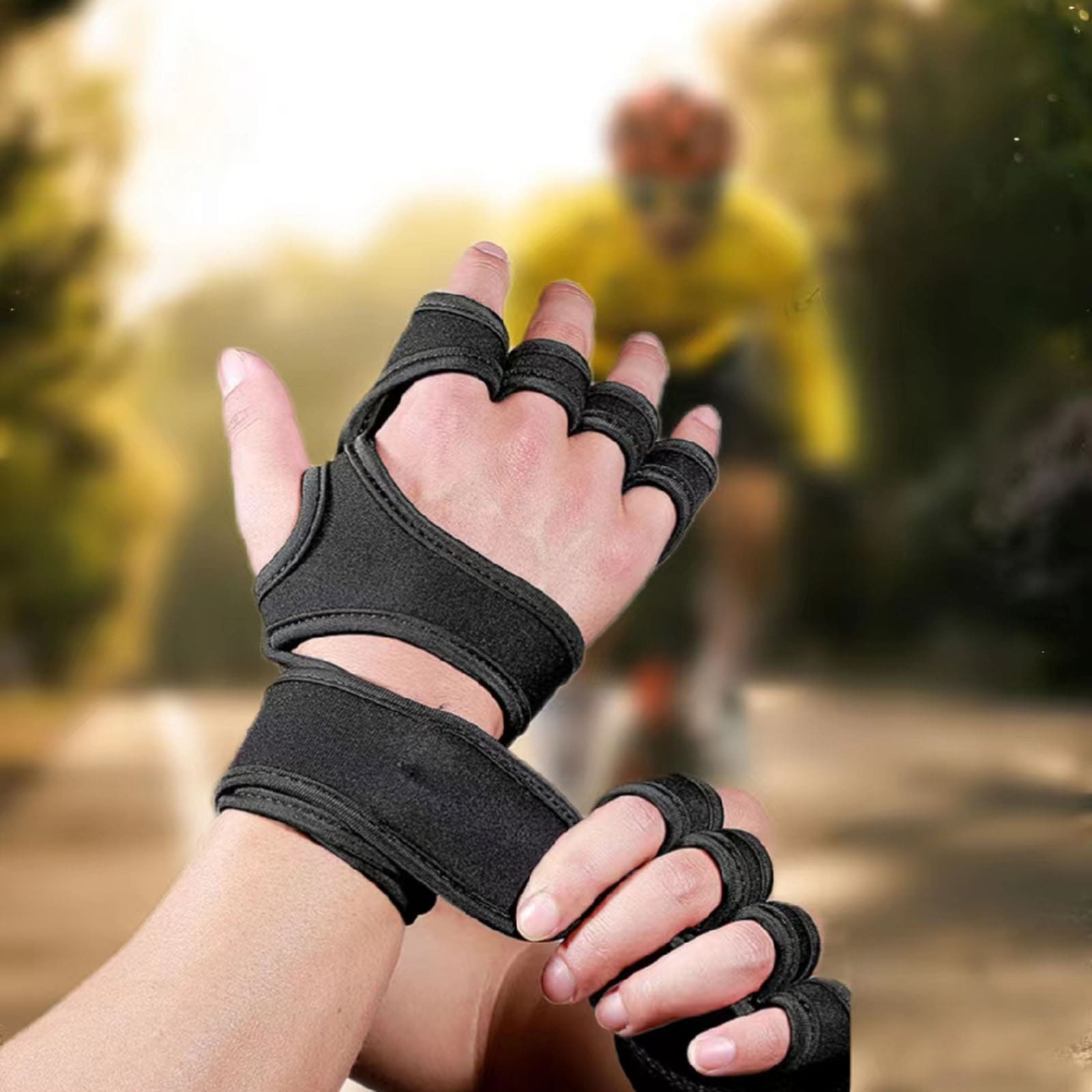 Weightlifting Gloves - 1 çift Spor çapraz antrenman bisiklet
