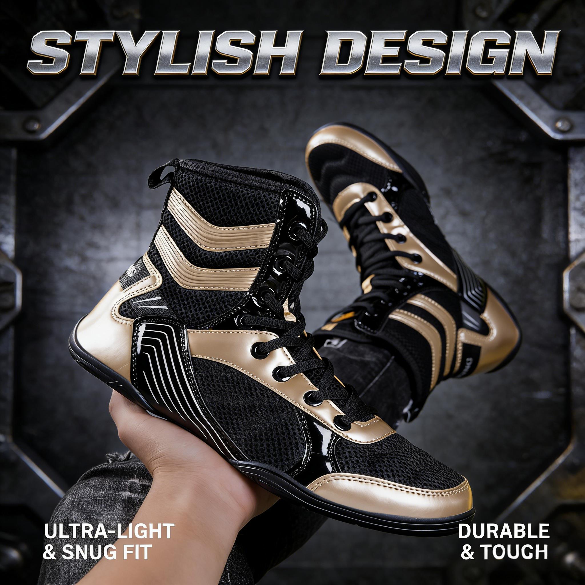 Weightlifting Shoes - Halter Yeni Erkekler Güreş Ayakkabıları Hafif