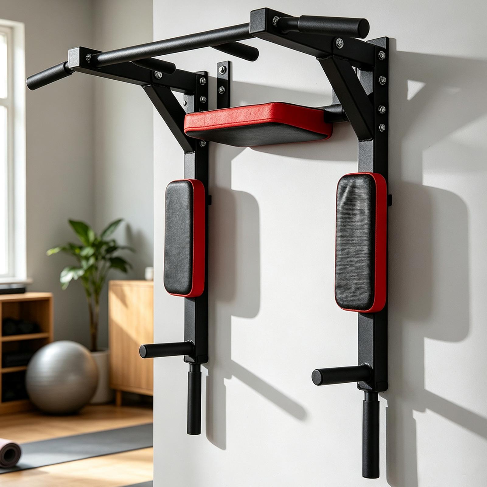 Pull Up Bar - Duvara Monte Edilebilir Barfiks Çubuğu Fitness