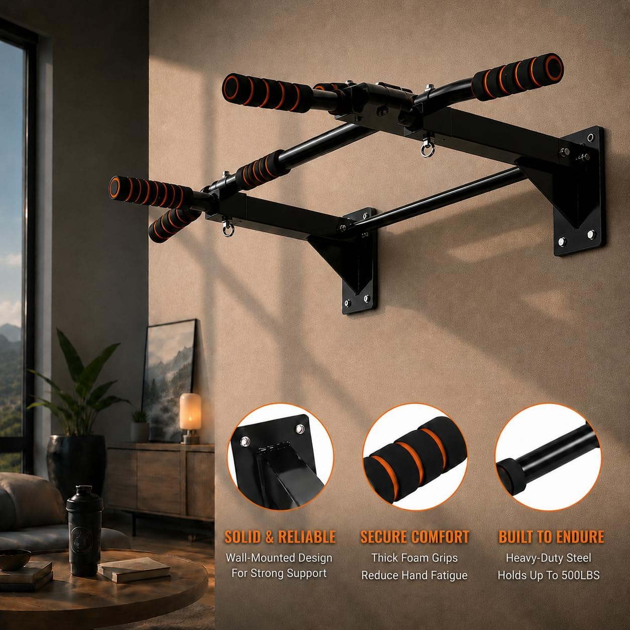 Evde Kullanıma Uygun, Duvara M - Pull Up Bar incelemesi ve fiyatı