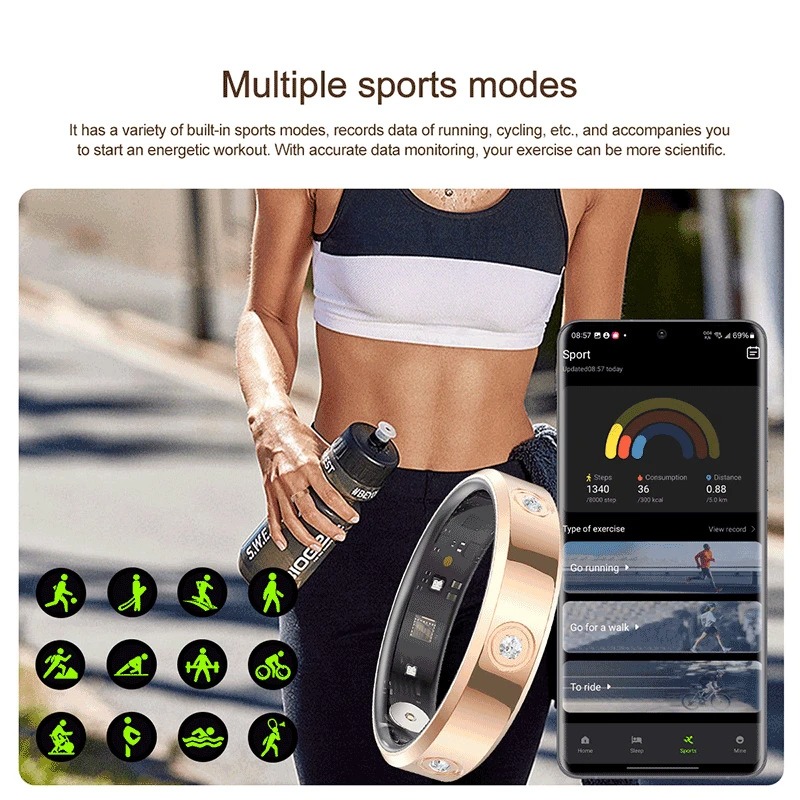 Xiaomi akıllı yüzük kadın erke - Gymnastic Ring incelemesi ve fiyatı