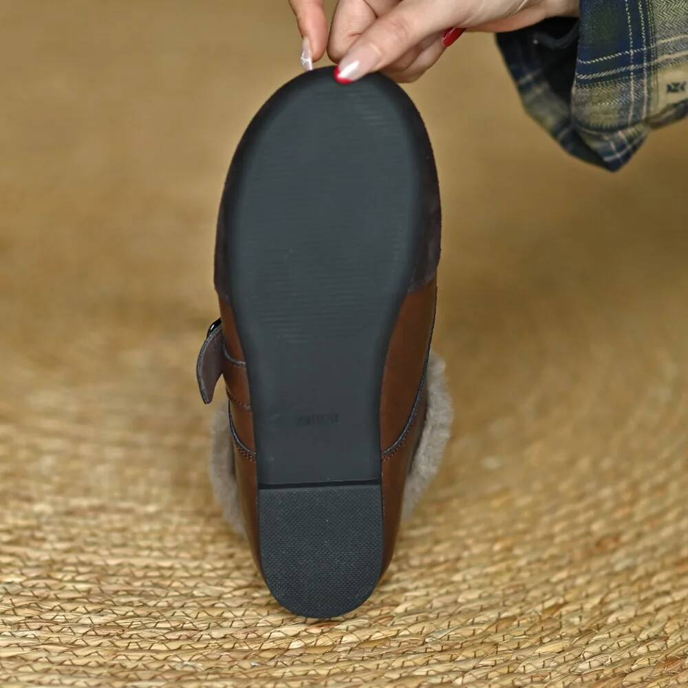 Kürk Kadın Loafer'ları Deri Sü - Crossfit Belt incelemesi ve fiyatı