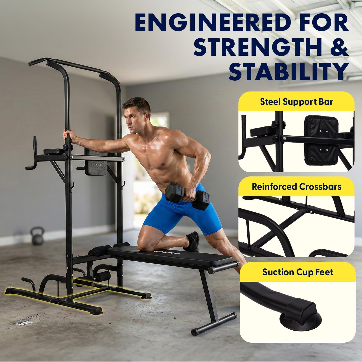 Evde spor egzersizleri ve benc - Pull Up Bar incelemesi ve fiyatı